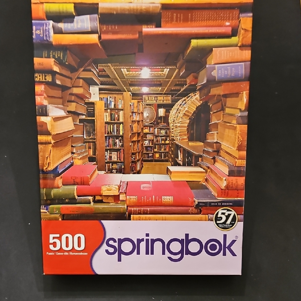 Springbok Puzzle - The Bookshop